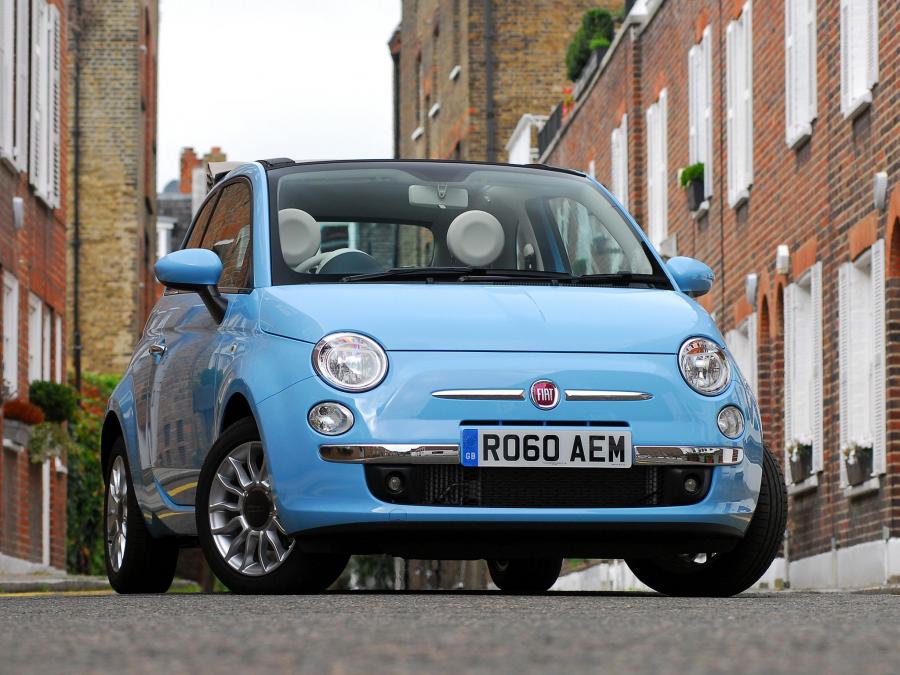  Fiat 500C TwinAir 2010 года  (UK) (фото 8 из 16)